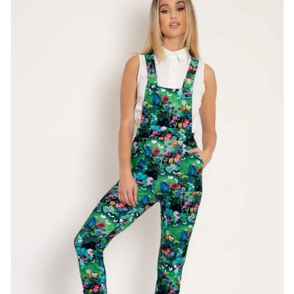 Alice in Wonderland Overalls